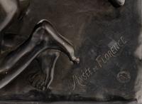 An Italian Bronze Figural Group of The Wrestlers