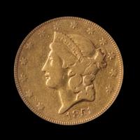 A United States 1851 Liberty Head $20 Gold Coin