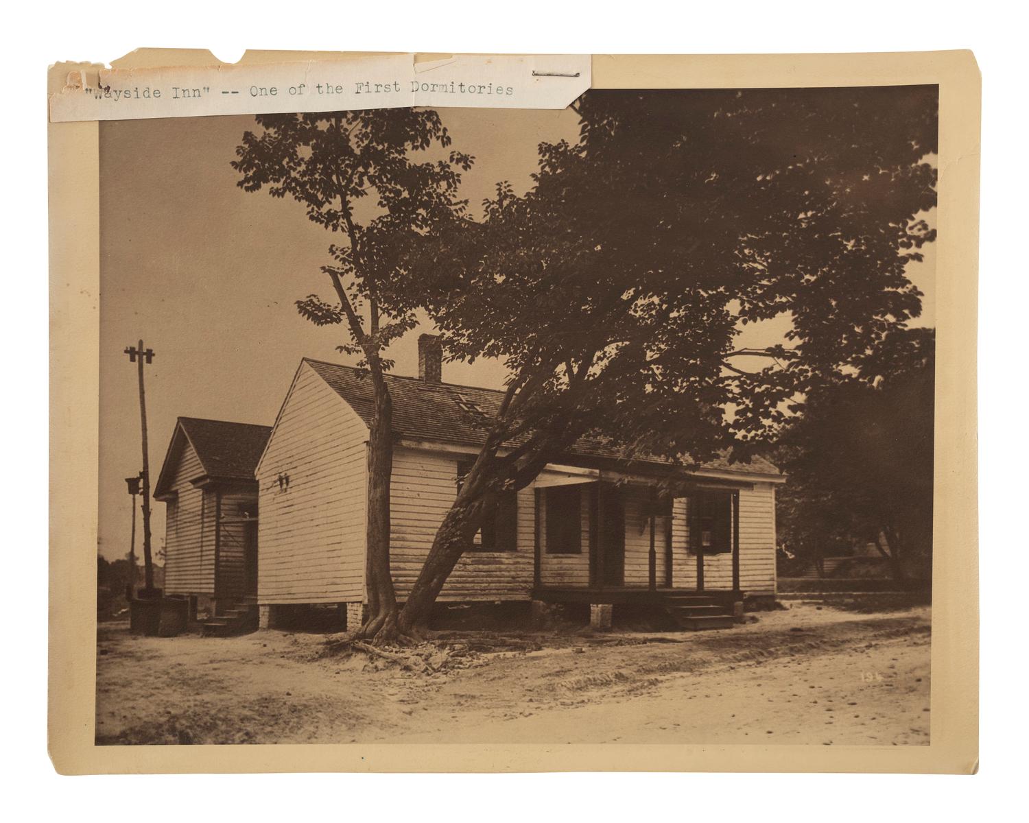 [EDUCATION]. HYMAN, photographer. A group of 6 photographs of Tuskegee Institute buildings and grounds, incl. the Wayside Inn and Dairy Barn. Ca early 1900s.
