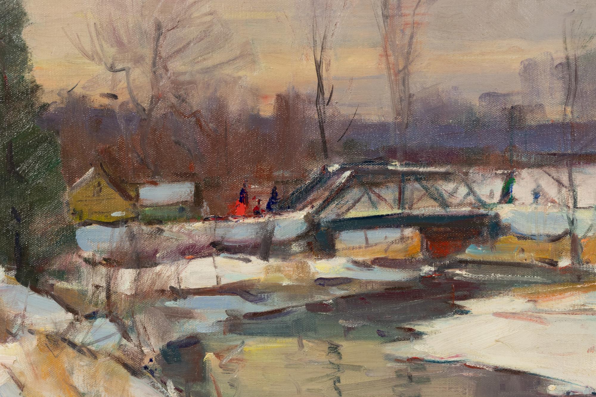 Along the Snowy Bank