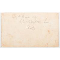 Massachusetts 49th Infantry at Port Hudson, Louisiana, Civil War CDV