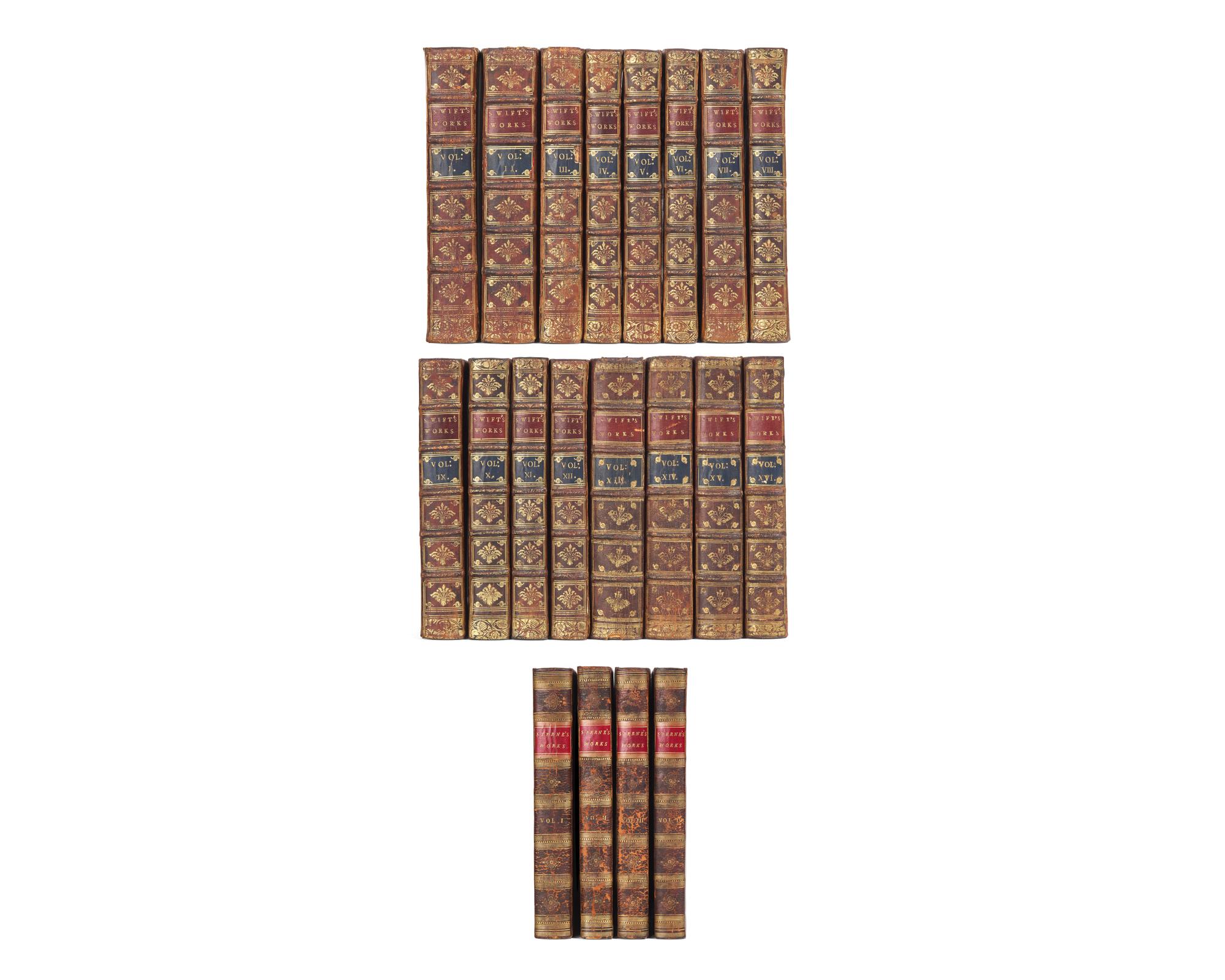 SWIFT, Jonathan (1667-1745). Works. Edited by John Hawkesworth. London: Printed for C. Bathurst, C. Davis, et al., 1754-65.