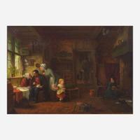 Frederick Daniel Hardy (British, 1827-1911) Home from Service