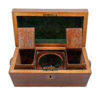 An English Mahogany Tea Caddy