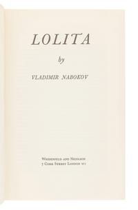 NABOKOV, Vladimir (1899-1977). Lolita . Paris: The Olympia Press, 1955.