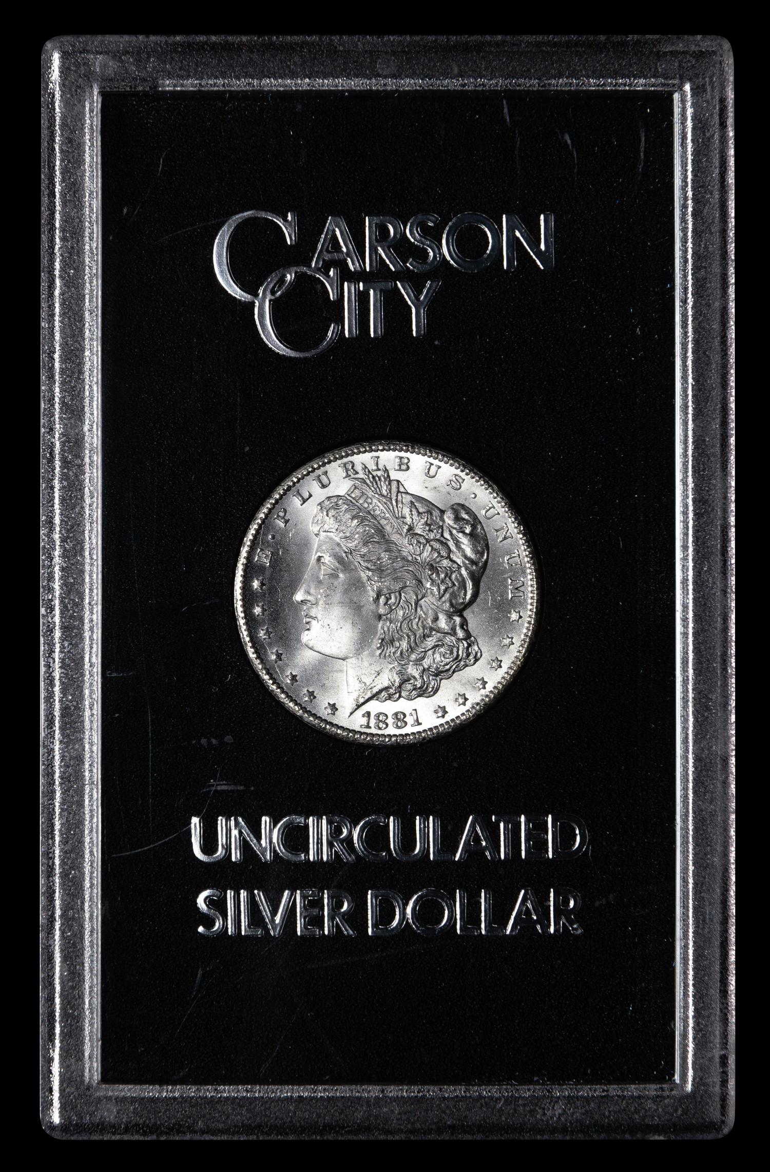An 1881-CC GSA: Morgan $1 Coin
