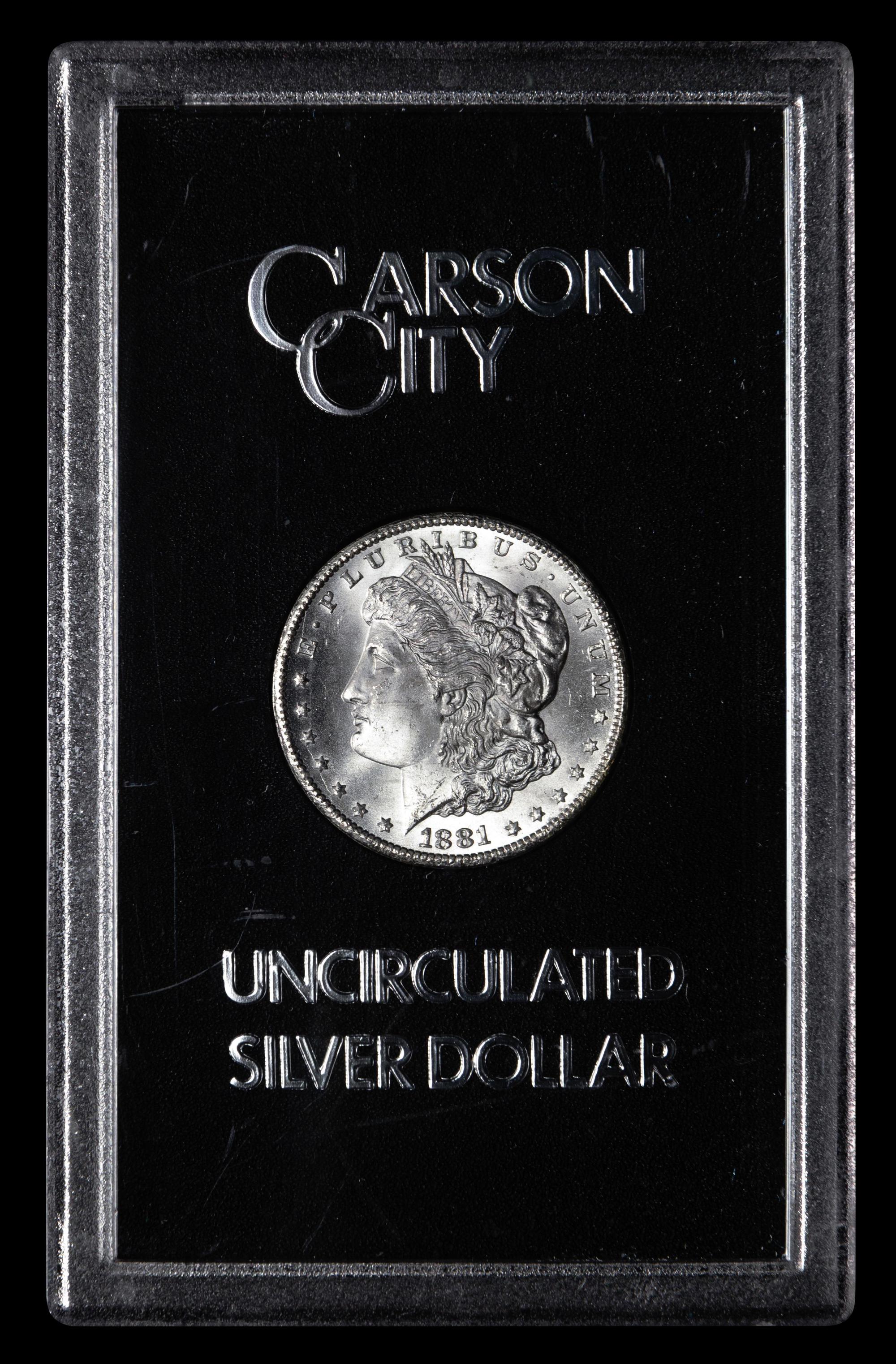 An 1881-CC GSA: Morgan $1 Coin