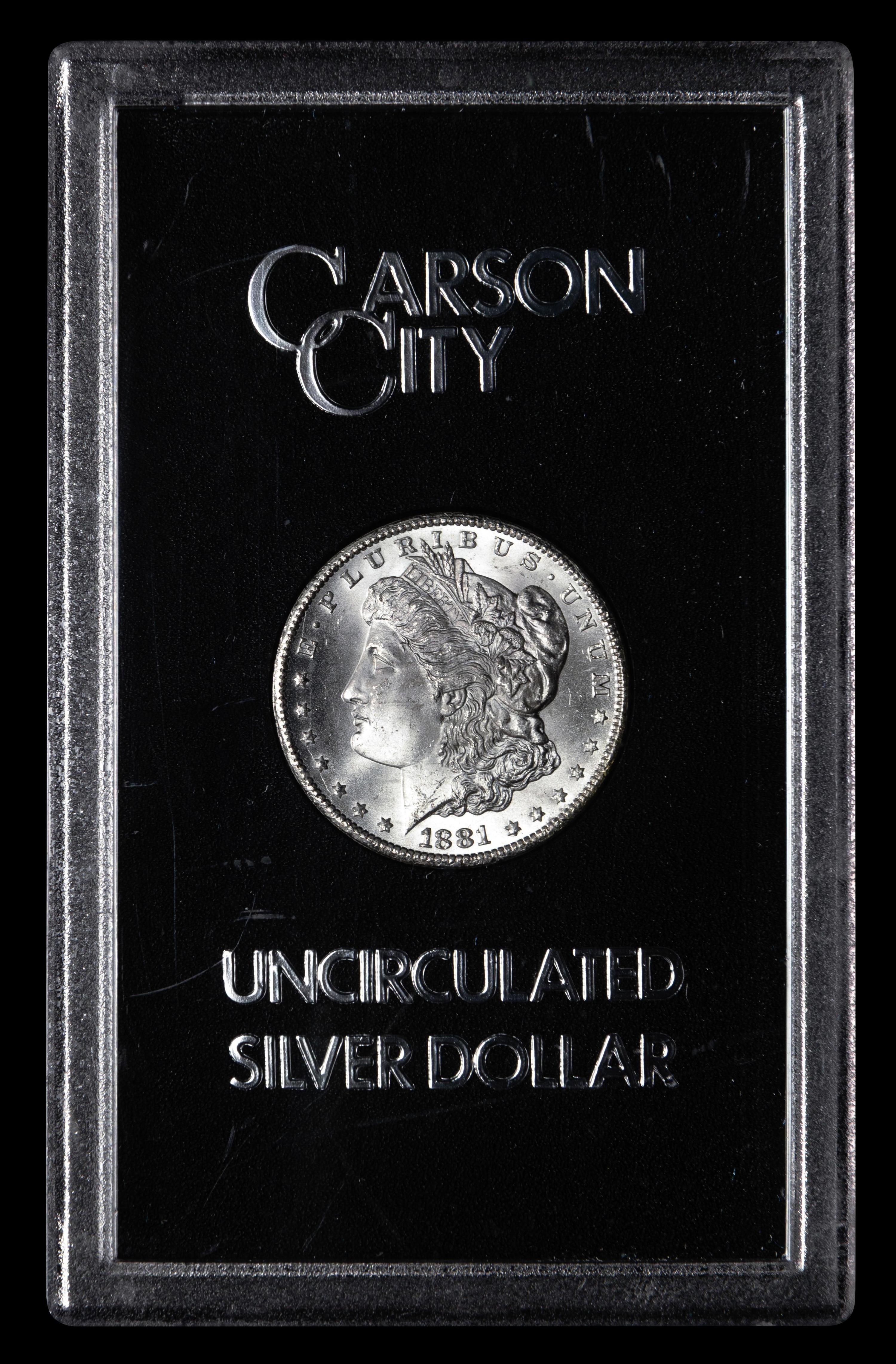 An 1881-CC GSA: Morgan $1 Coin