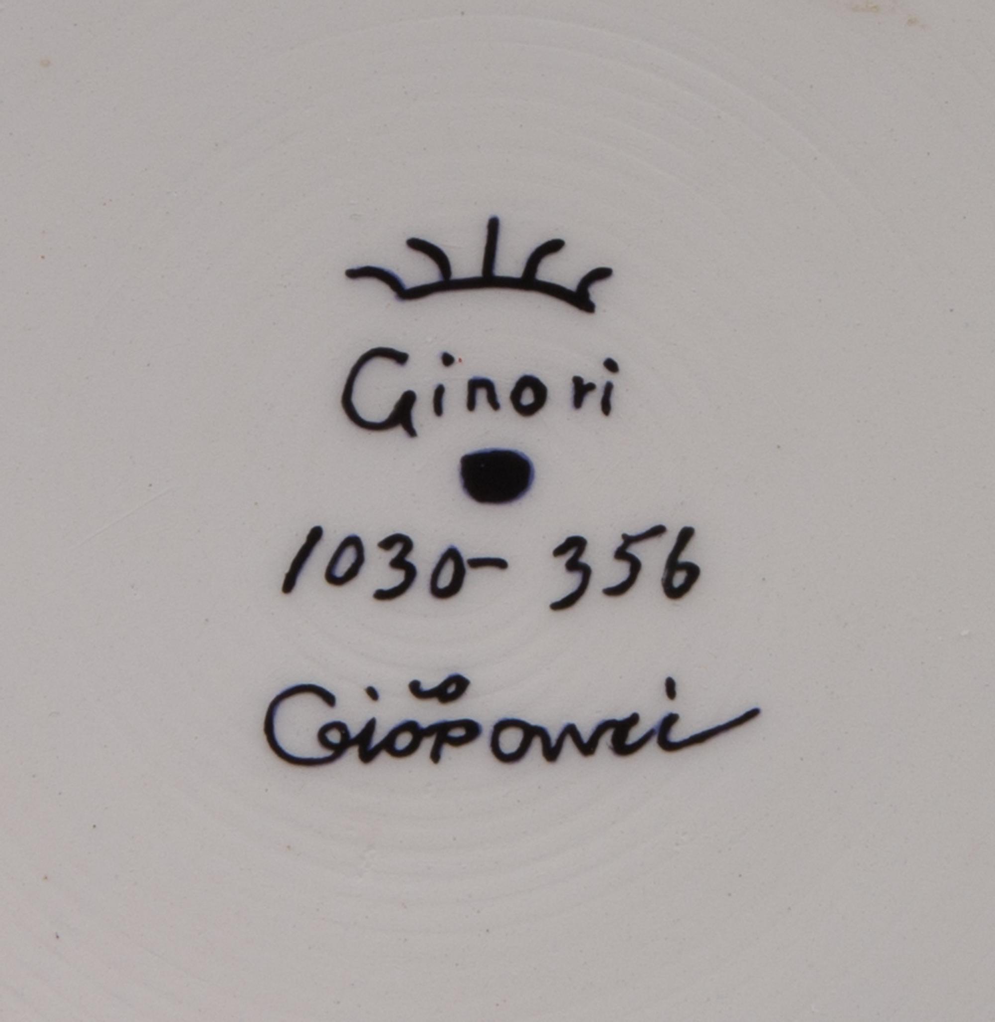 Footed Vase Richard Ginori, Italy