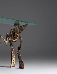 Console Table, c. 1980 H. Dolin Stuart, USA