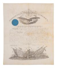 [WESTERN AMERICANA -- CIVIL WAR -- LINCOLN]. Papers of Captain Joseph Claypoole Clark, 4th US Light Artillery, Battery E, WIA Antietam, including frontier and Civil War correspondence, photography, and appointment signed by Lincoln as President.