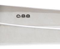 A Collection of Irish and English Silver Flatware Articles