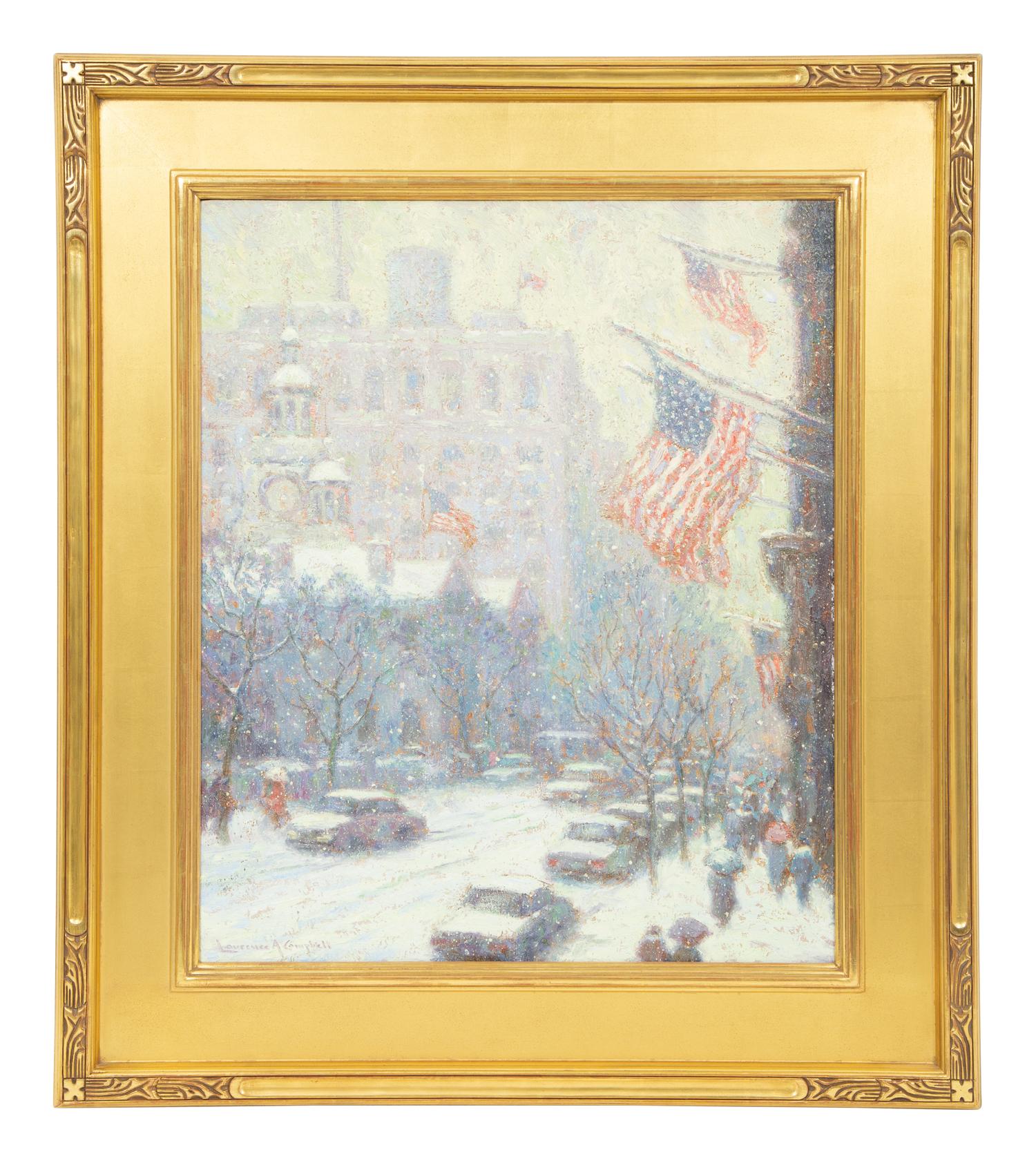 Independence Hall, Winter