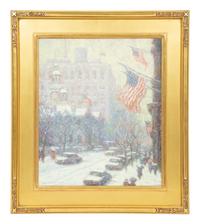 Independence Hall, Winter