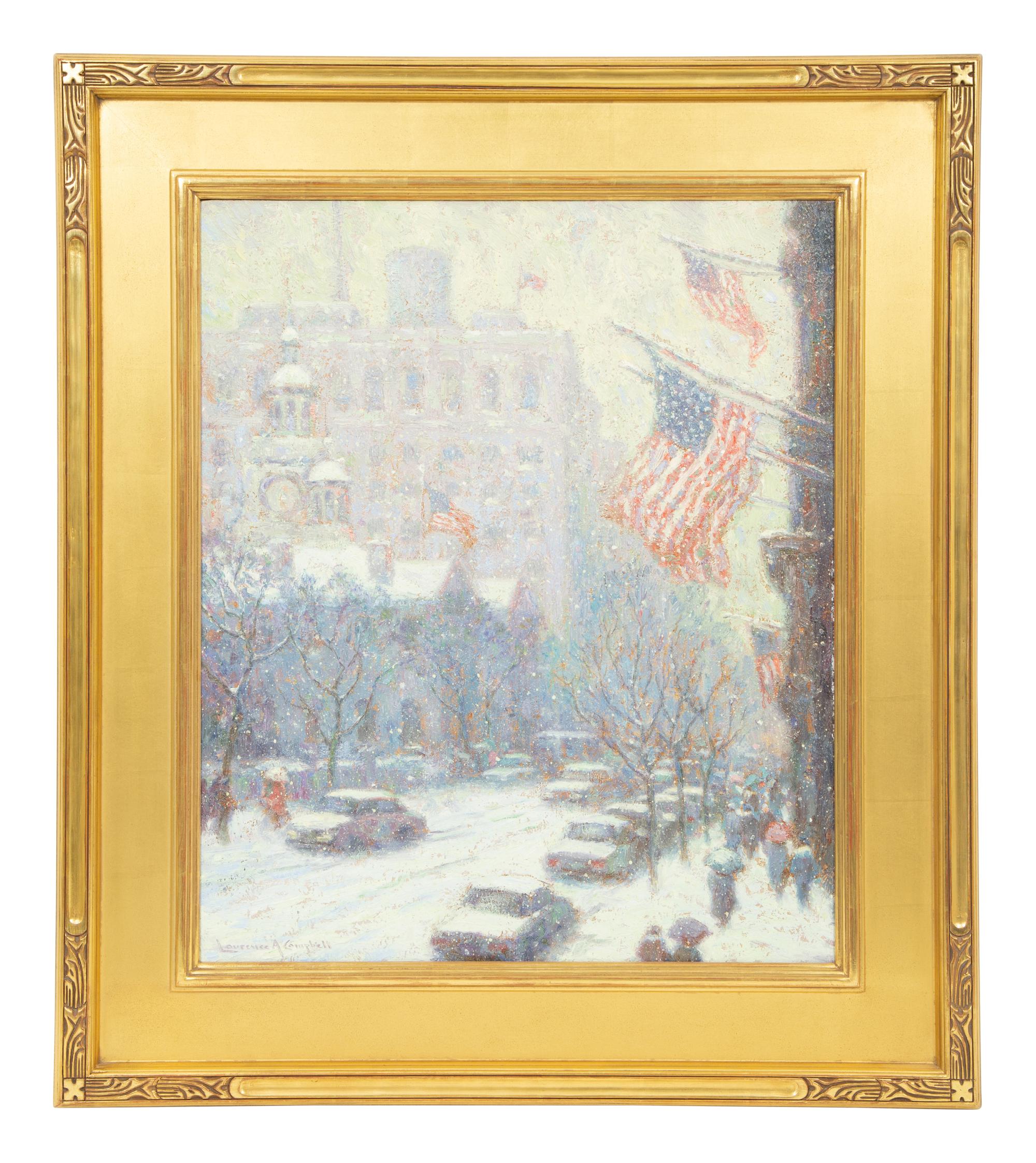 Independence Hall, Winter
