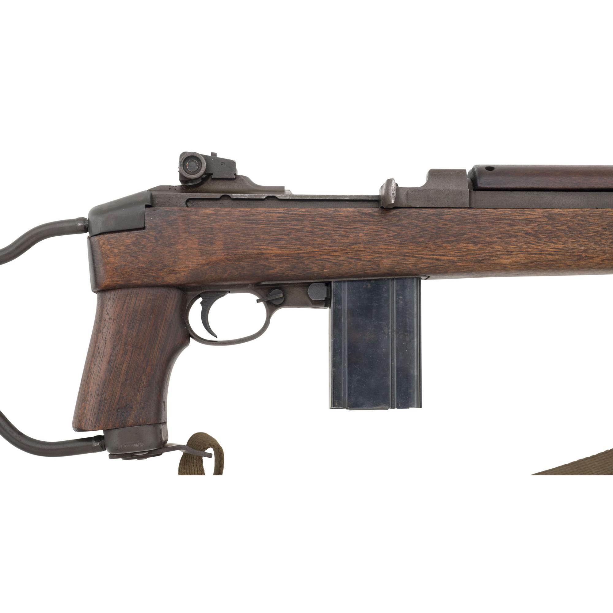 **WWII Inland U.S. M1A1 Paratrooper Carbine Post-War Updated and Repaired