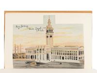 [GRABHORN PRESS]. LEWIS, Oscar (1914-1970). The Wonderful City of Carrie Van Wie: Paintings of San Francisco at the Turn of the Century . San Francisco: The Grabhorn Press, 1963.
