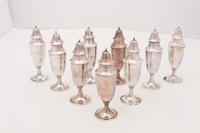 Eleven American Silver Casters