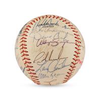 A 1975 Philadelphia Phillies Team Signed Autograph Baseball