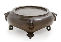 A Bronze Stand Height 4 1/2 inches.