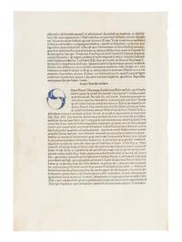 [LEAF BOOKS - INCUNABULA]. A group of 3 leaf books with leaves printed during the 15th century, comprising: