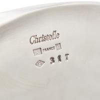 A Christofle Silver-Plate Nut Dish