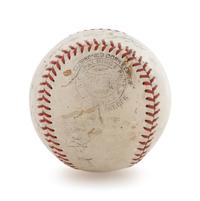 A Dizzy Dean and Paul Dean Multi Signed Baseball