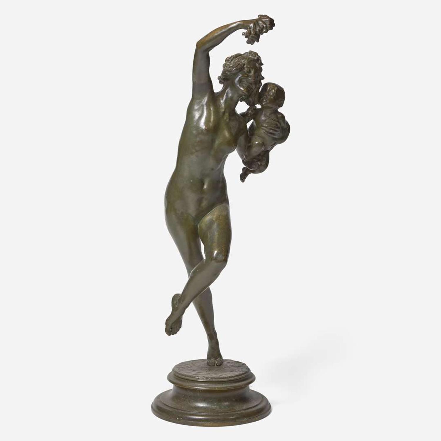 Frederick William MacMonnies (American, 1863–1937) Bacchante and Infant Faun
