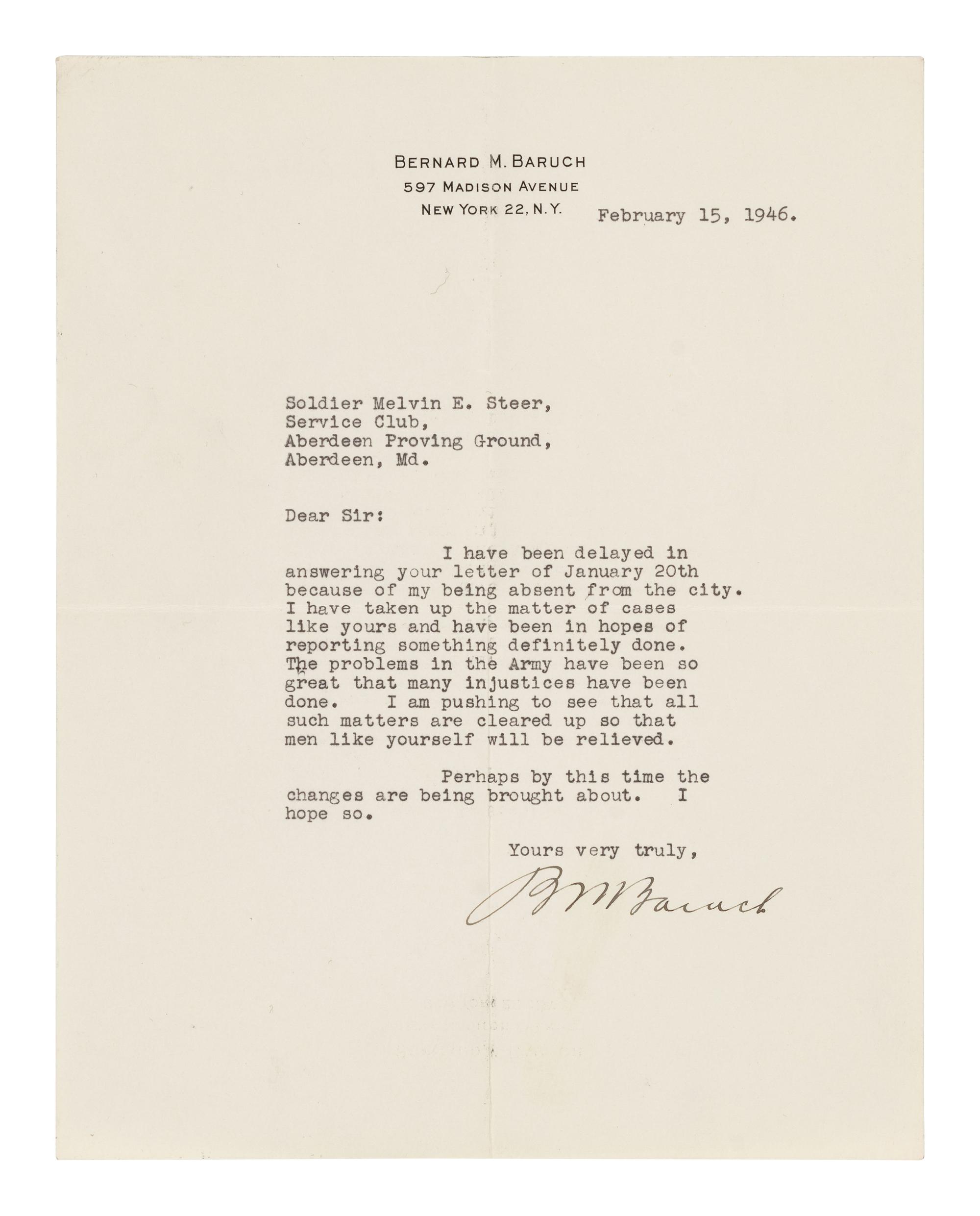 [20th CENTURY THOUGHT]. A group of letters from academics, journalists, and socialites, comprising: