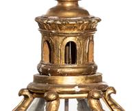 A Continental Giltwood Lantern