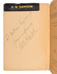 [DARROW, Clarence (1857-1938)] -- [LEOPOLD & LOEB]. The New Testament of our Lord and Saviour Jesus Christ . New York: Oxford University Press, American Branch, 1899.