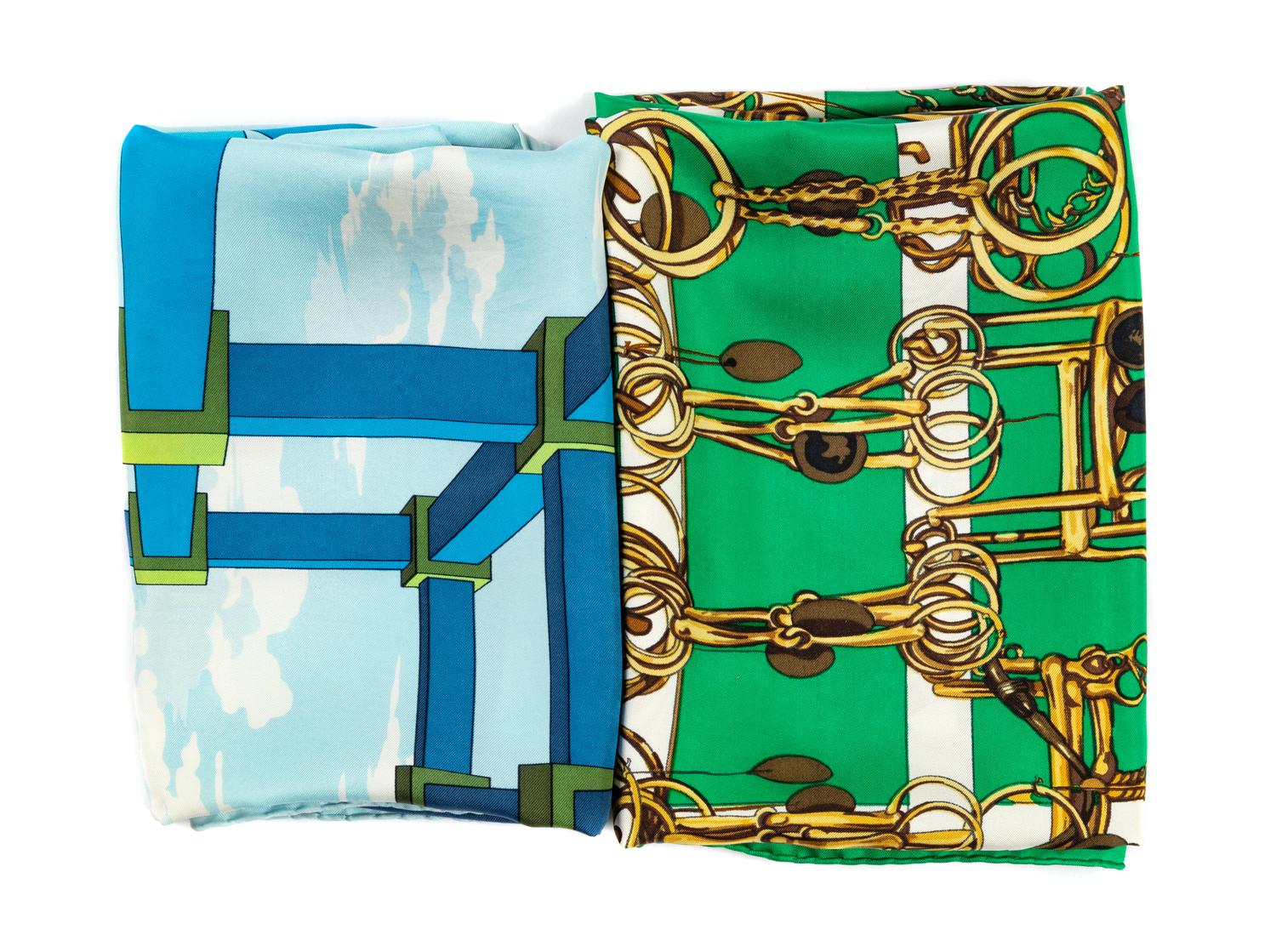 Two Hermès Scarves