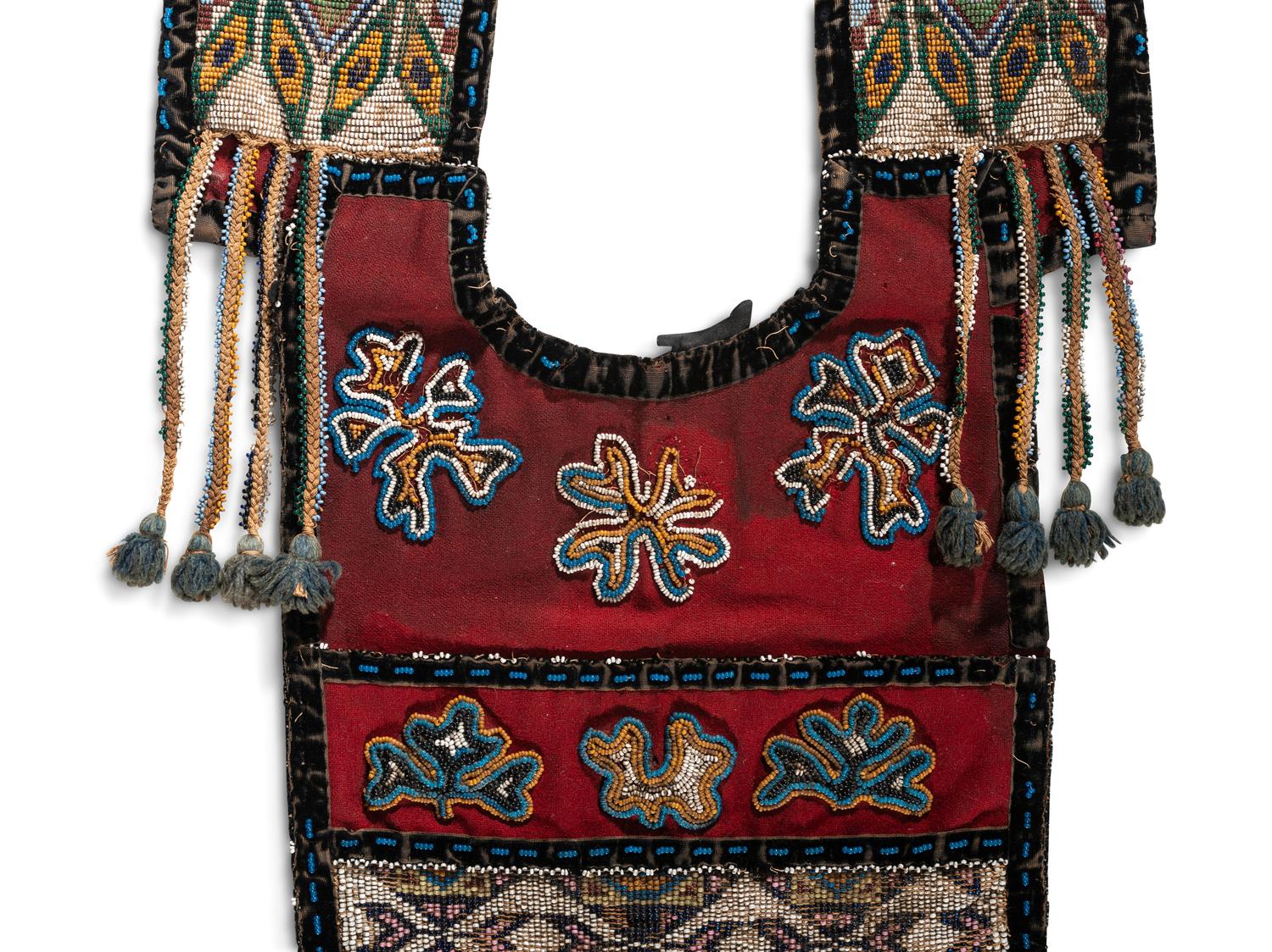 Pottawatomie Loom-Beaded Bandolier Bag