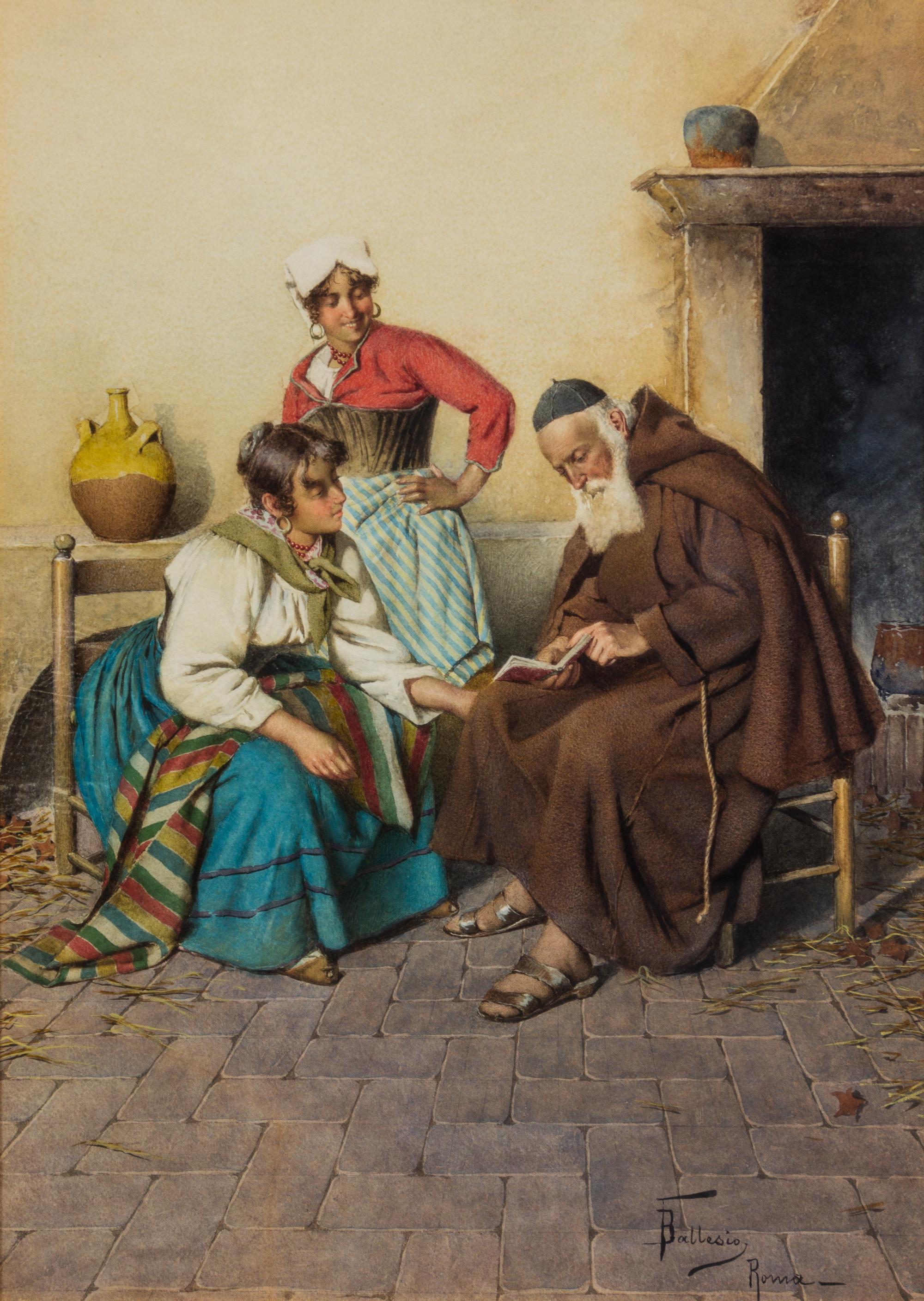 Federico Ballesio, (Italian, 1852 - 1943), Untitled
