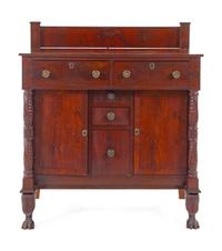 An American Mahogany Sideboard