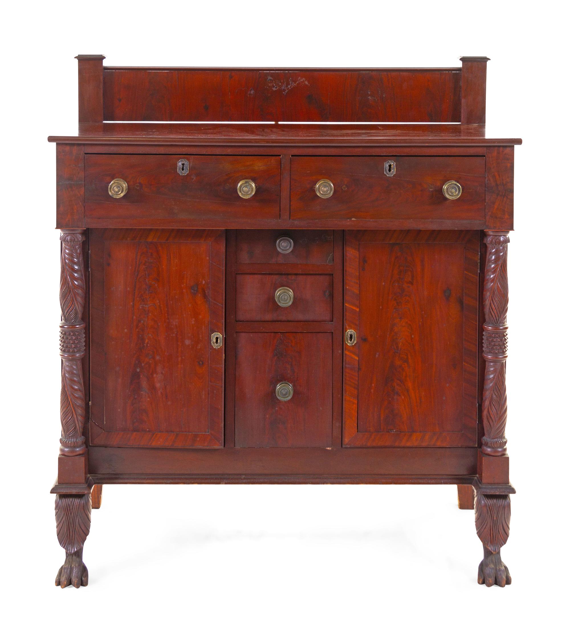 An American Mahogany Sideboard