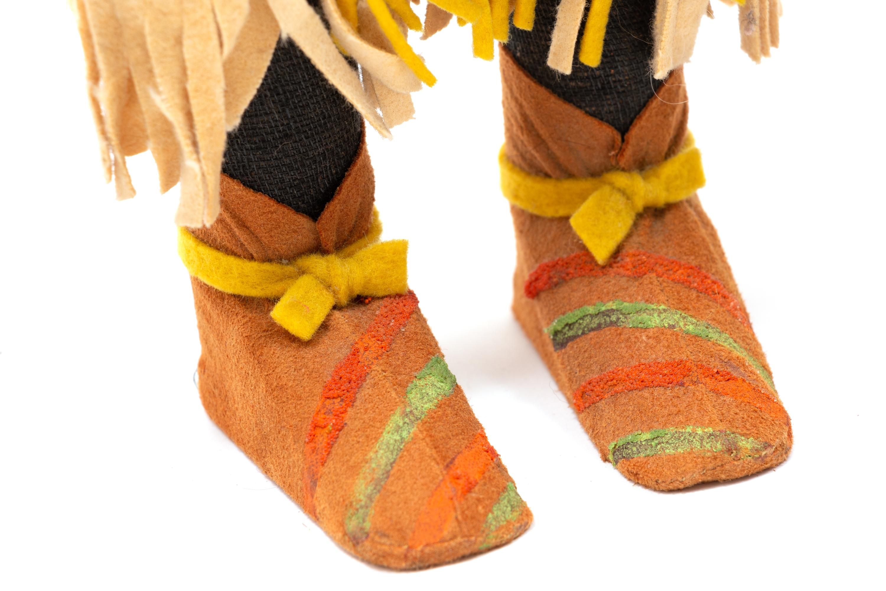 Skookum Dolls, with Apple Heads