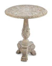 An Italian Carved Marble Pedestal Table