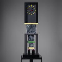 Metropole clock Memphis Italy, 1982