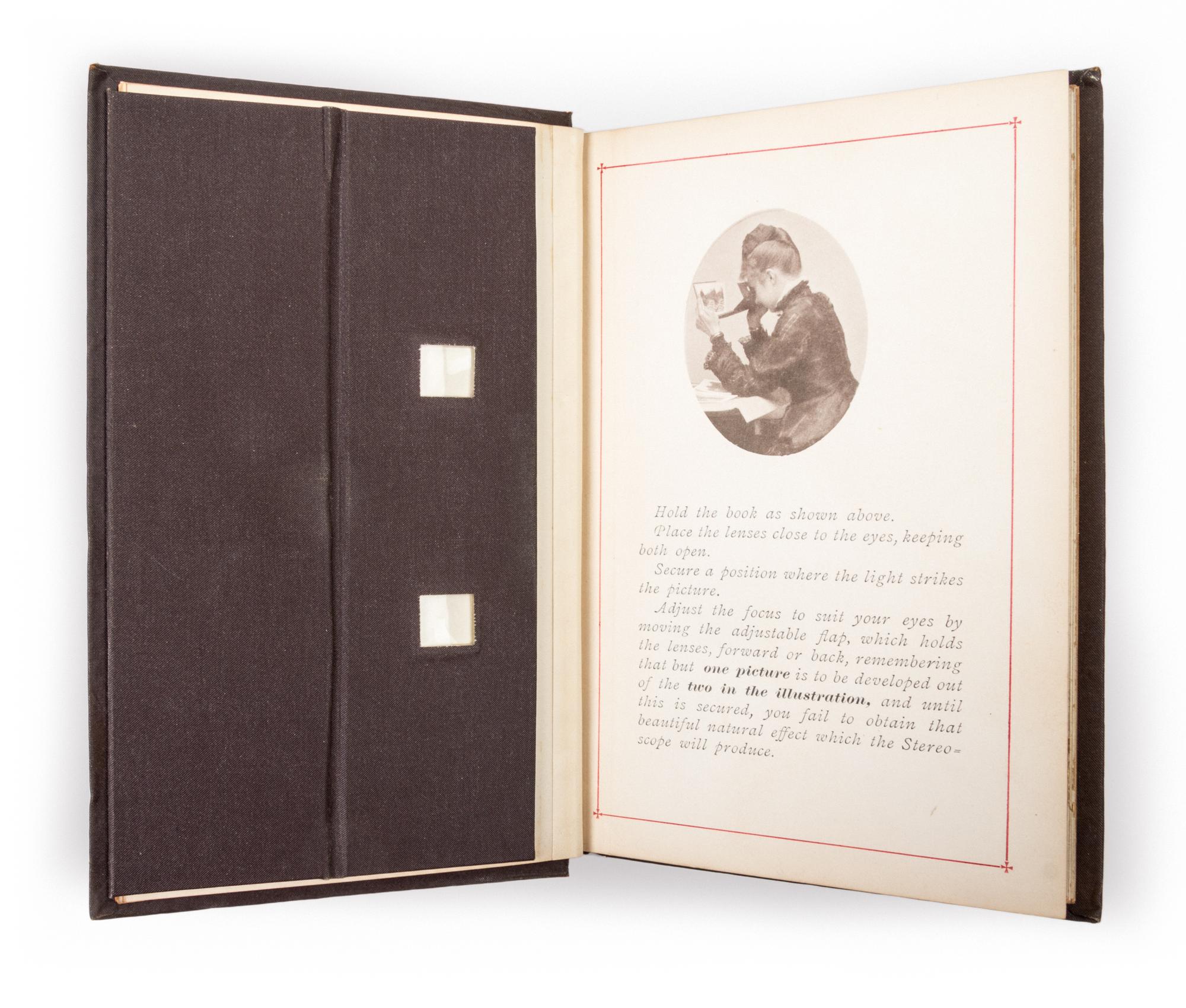 (STEREOSCOPE) 24 plates, together with viewer.