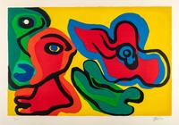 The Sunshine People (complete portfolio of ten lithographs with original cloth case)