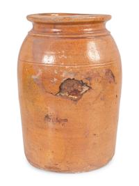 Six Redware Jars