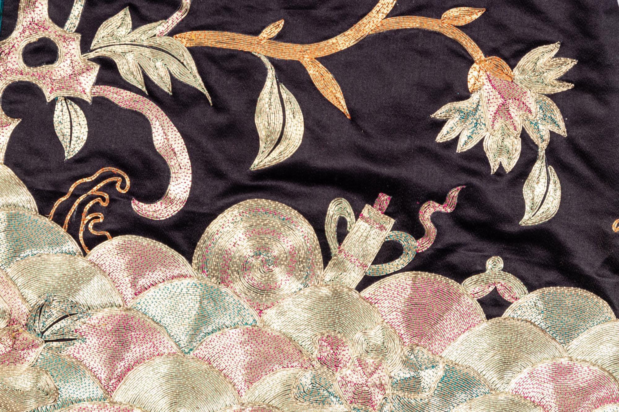 Two Embroidered Silk Lady's Jackets