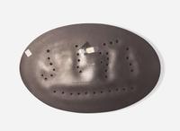 A Large Wedgwood Bert Bentley Black Basalt Plaque, UK, early 20th century