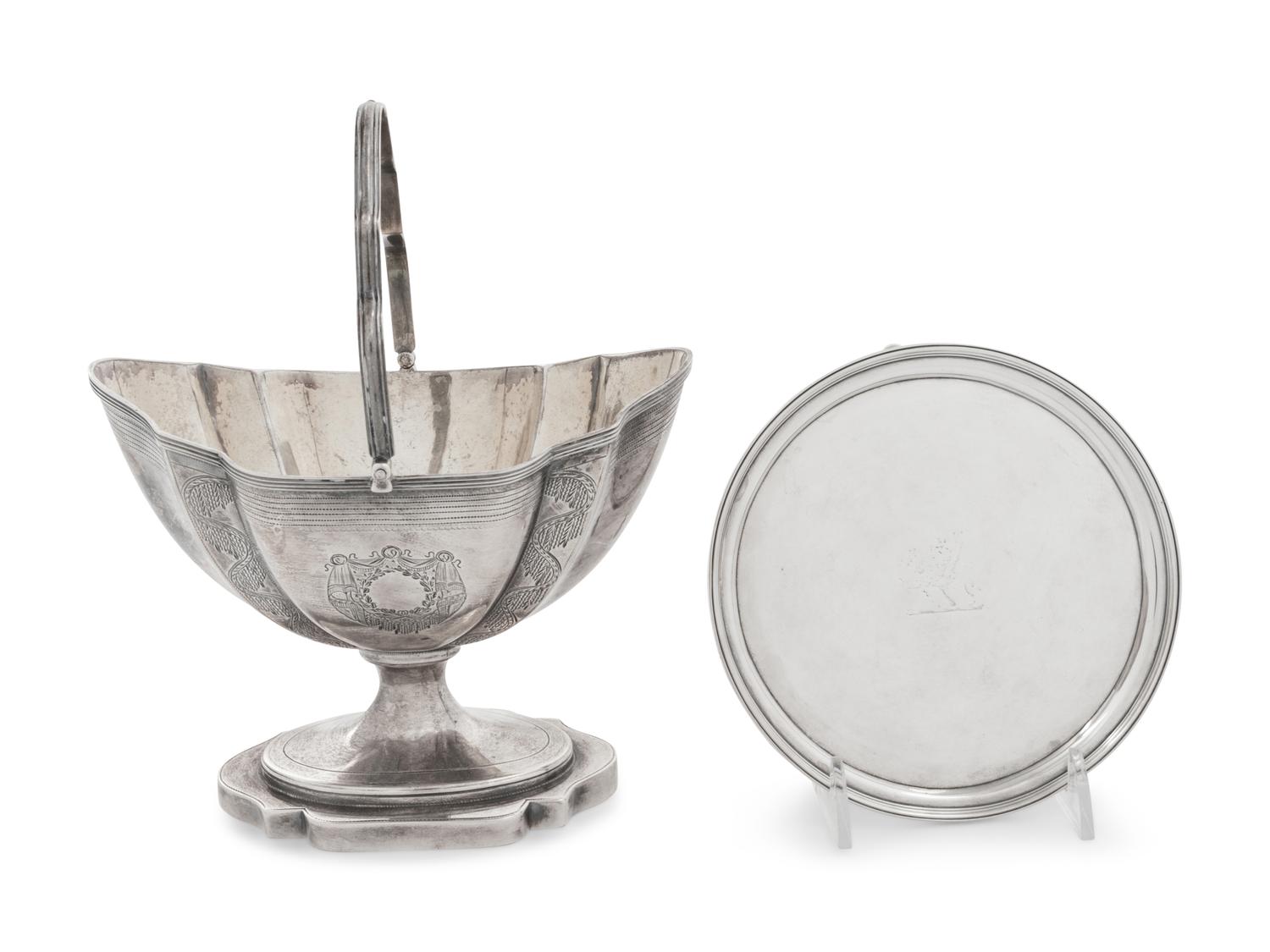 Two George III Silver Table Articles