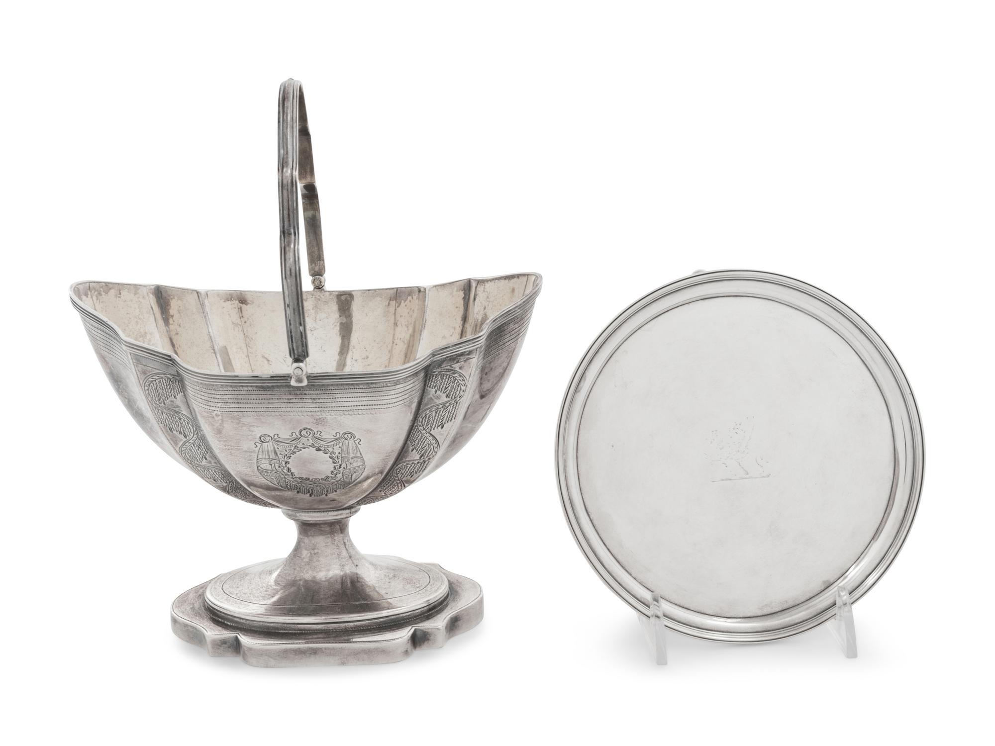 Two George III Silver Table Articles