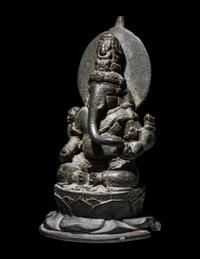 Two Javanese and Indonesian Bronze Figures