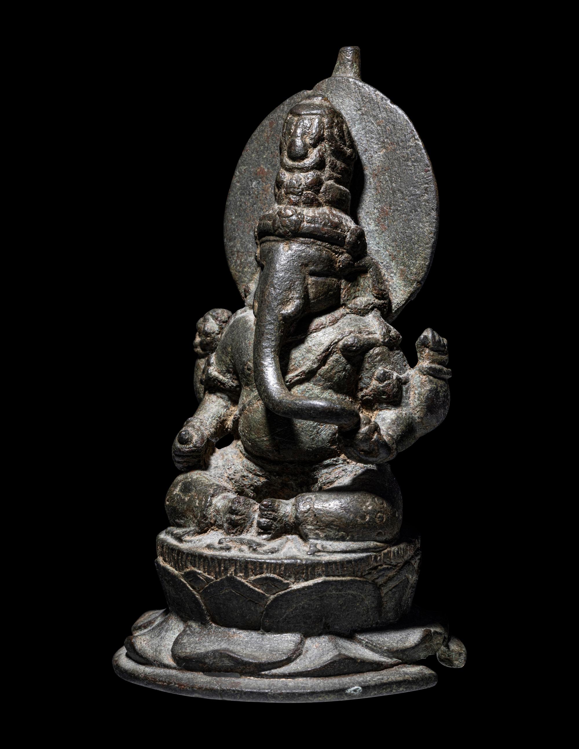 Two Javanese and Indonesian Bronze Figures