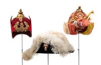 A Collection of Three Lyric Opera Hats, 1970-80s
