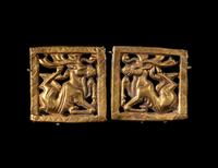 Two Scythian Gold Appliques